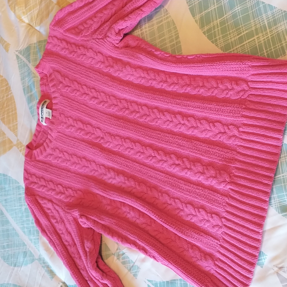 Express scoop neck sweater
